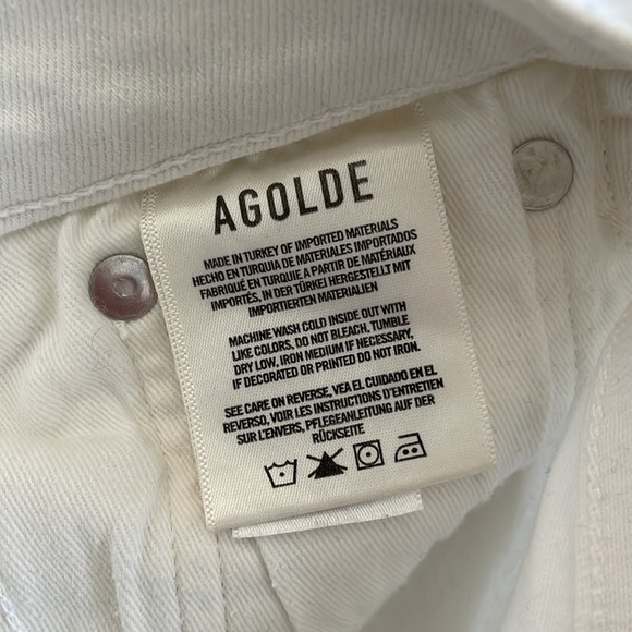 AGOLDE White Jeans - Picture 8 of 9